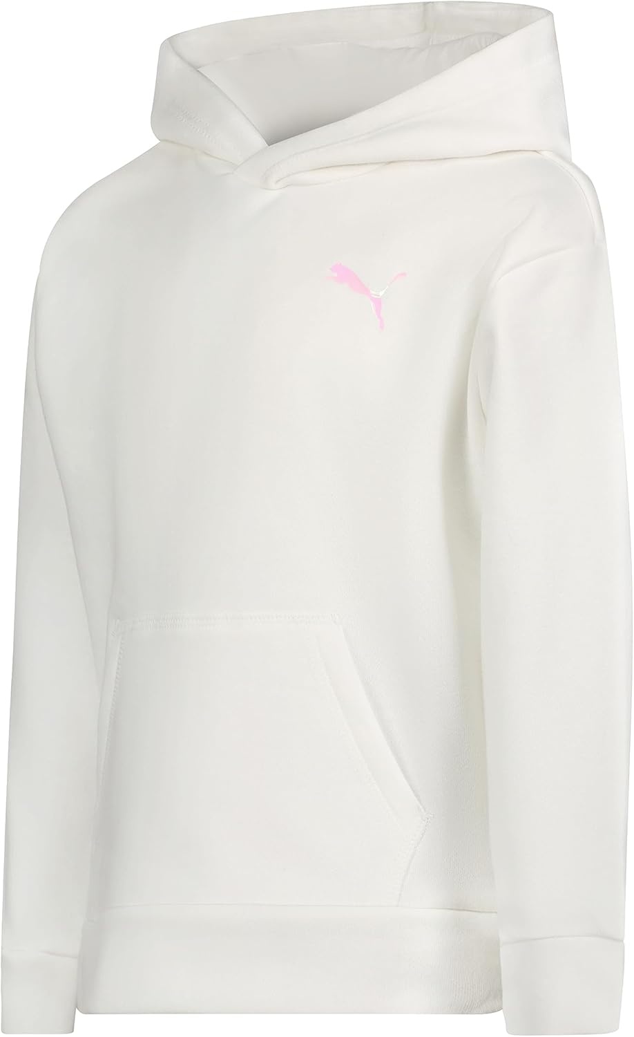 image:imagePUMA girls Long Sleeve Sweater Crewneck Pullover Soft Knit FabricPuma White