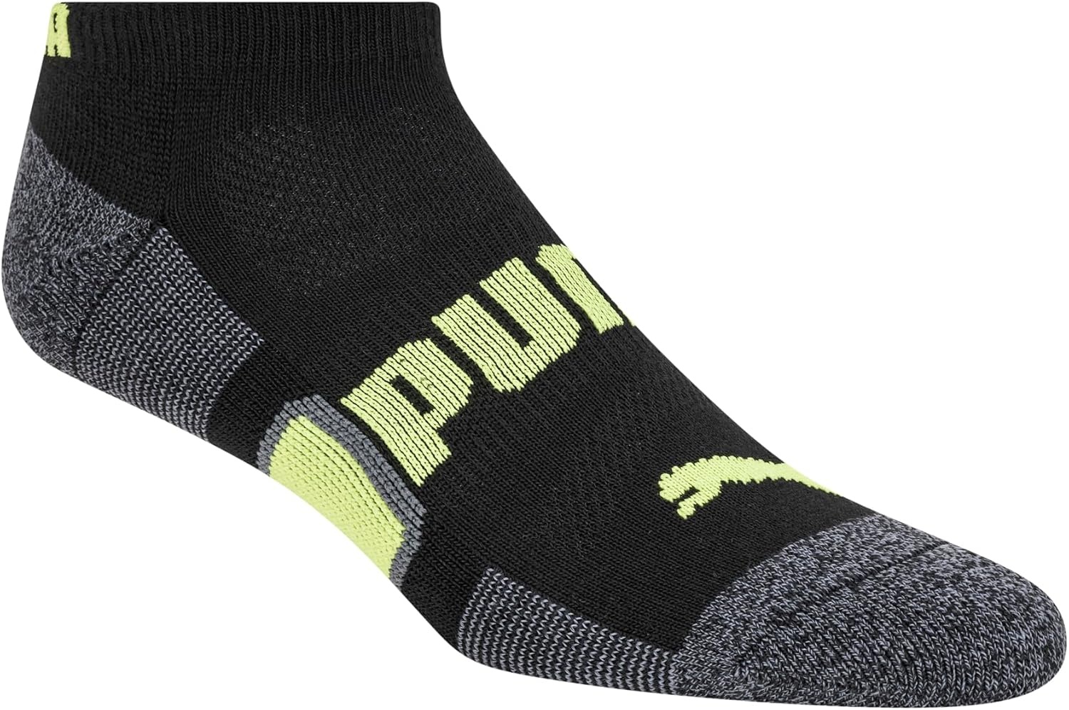 image:imagePUMA unisexchild 6 Pairs Low Cut SocksBlack
