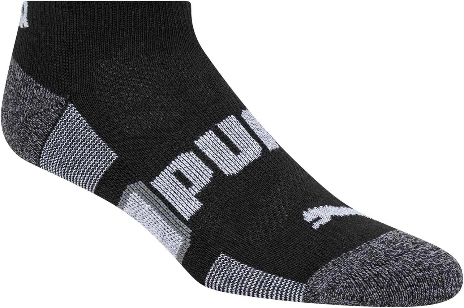 image:imagePUMA unisexchild 6 Pairs Low Cut SocksBlack Combo