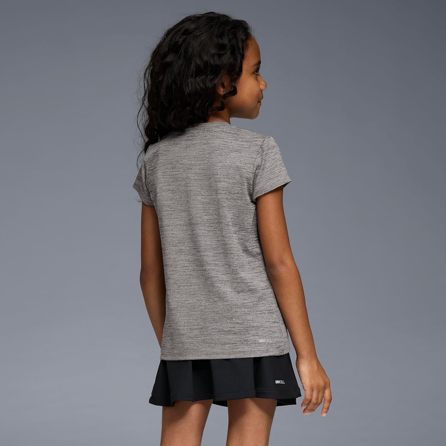 image:imagePuma Girls Active Essentials Short Sleeve Performance TShirtGrey