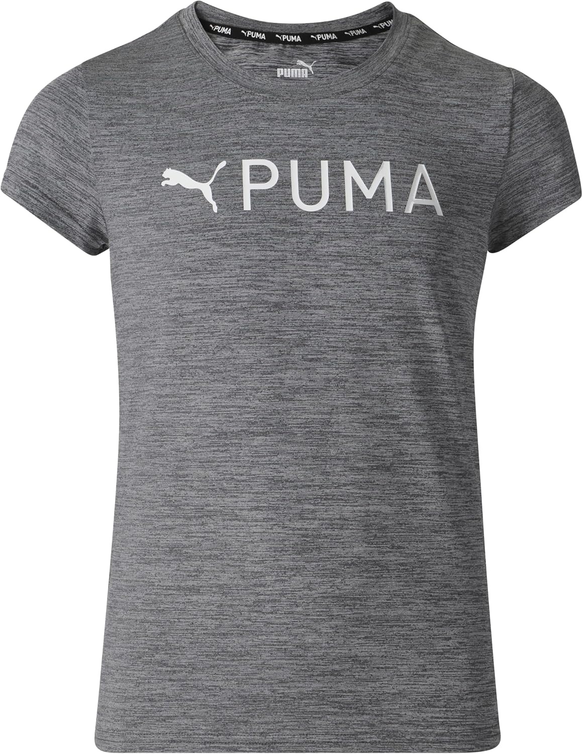 image:imagePuma Girls Active Essentials Short Sleeve Performance TShirtGrey