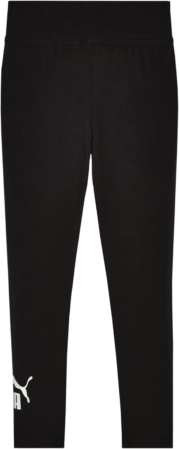 image:imagePuma Girls Core Logo Legging Elastic Waistband Soft amp ComfortableNo1 Logo Black