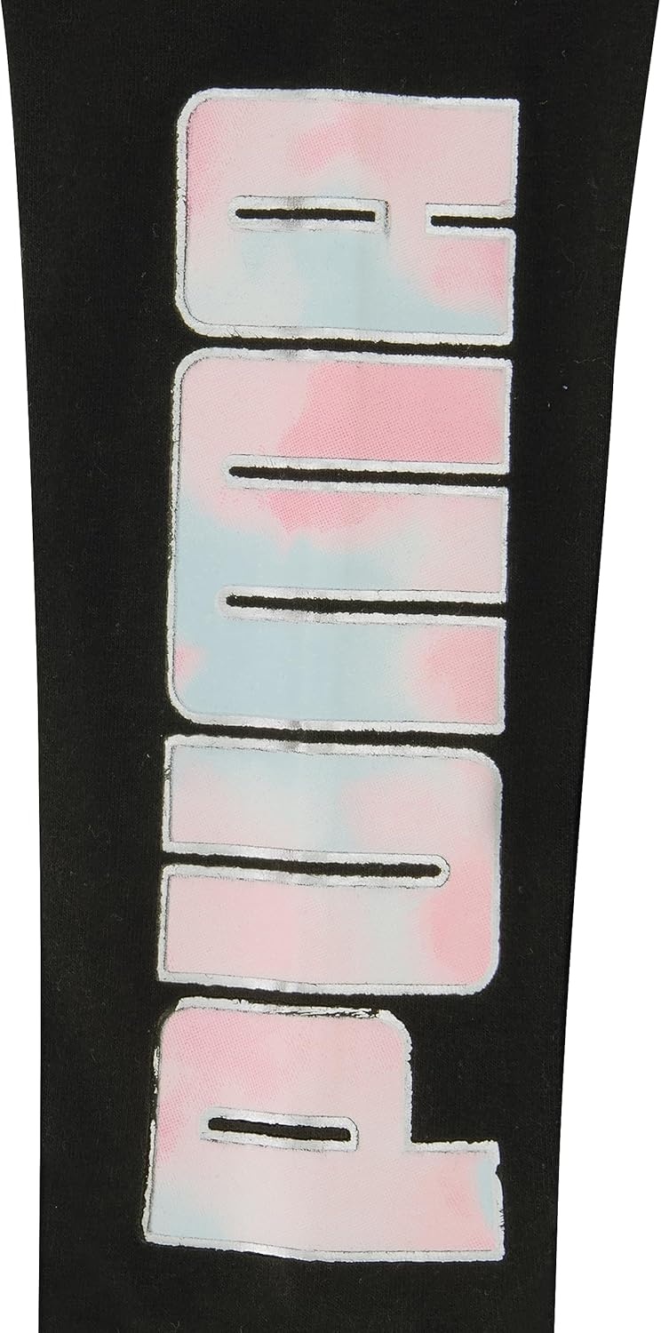 image:imagePuma Girls Core Logo Legging Elastic Waistband Soft amp ComfortablePuma Black