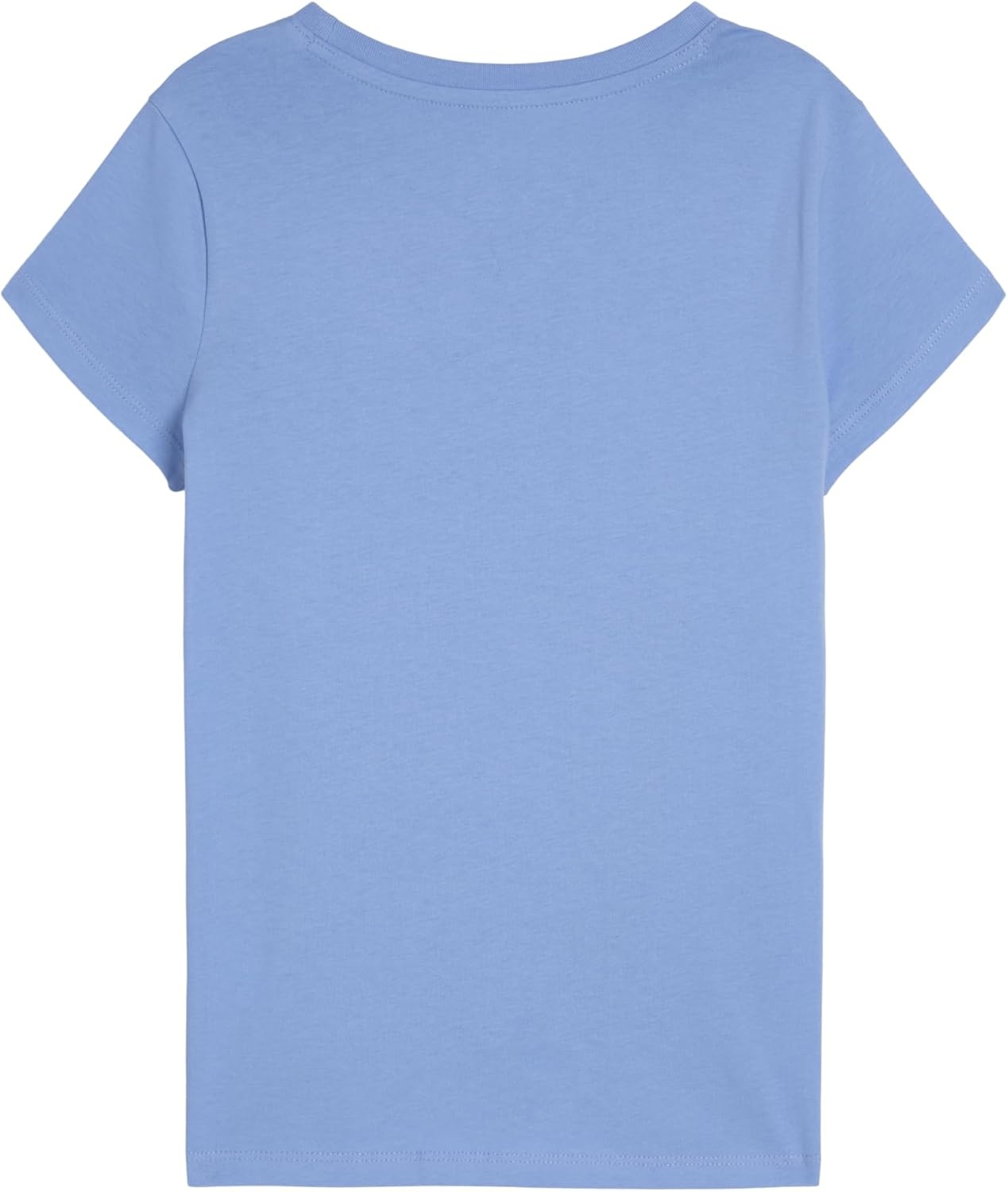 image:imagePuma Girls Core Logo Short Sleeve TShirt Crewneck Soft and LightweightIntense Lavender