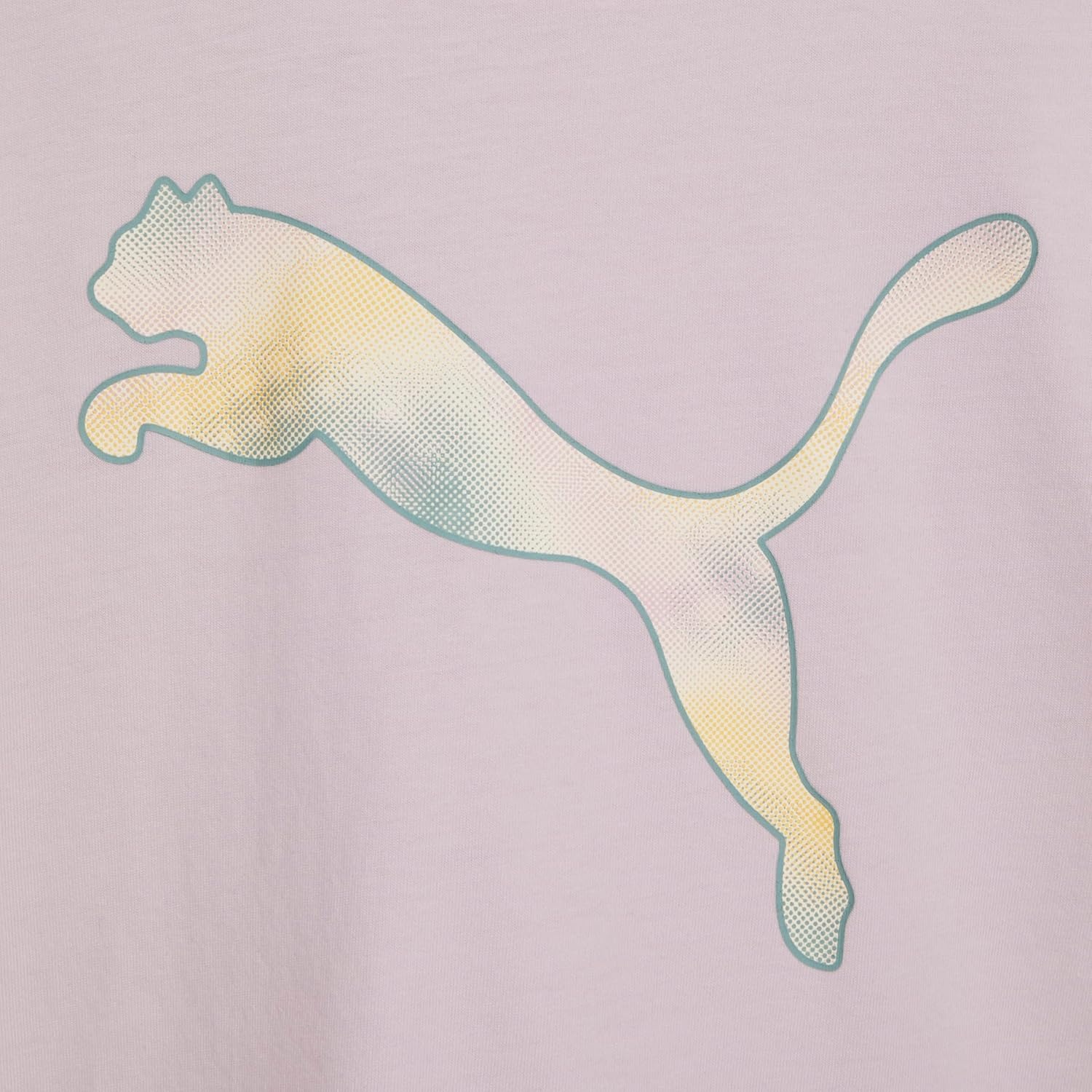 image:imagePuma Girls Core Logo Short Sleeve TShirt Crewneck Soft and LightweightWhisp of Pink