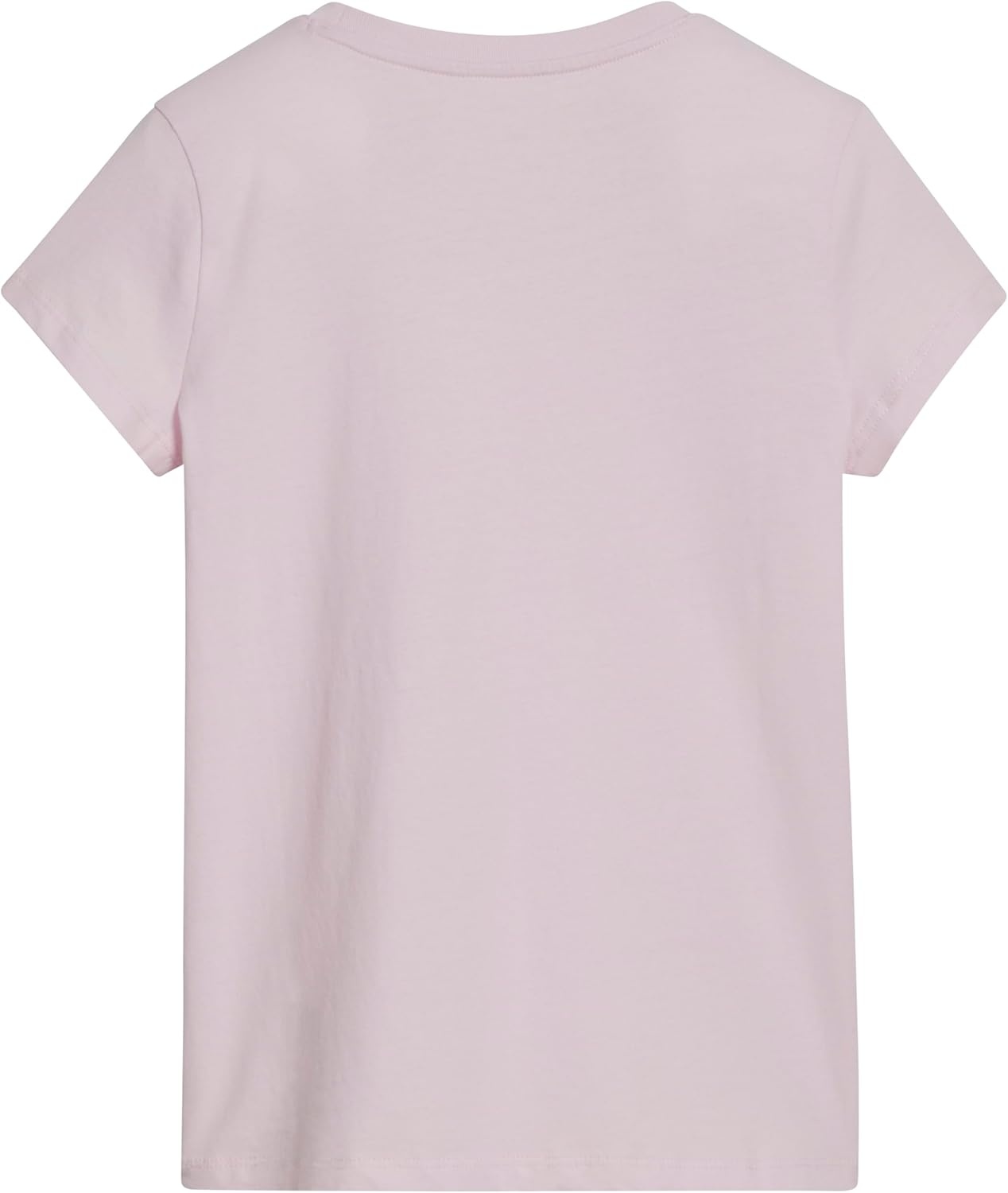image:imagePuma Girls Core Logo Short Sleeve TShirt Crewneck Soft and LightweightWhisp of Pink