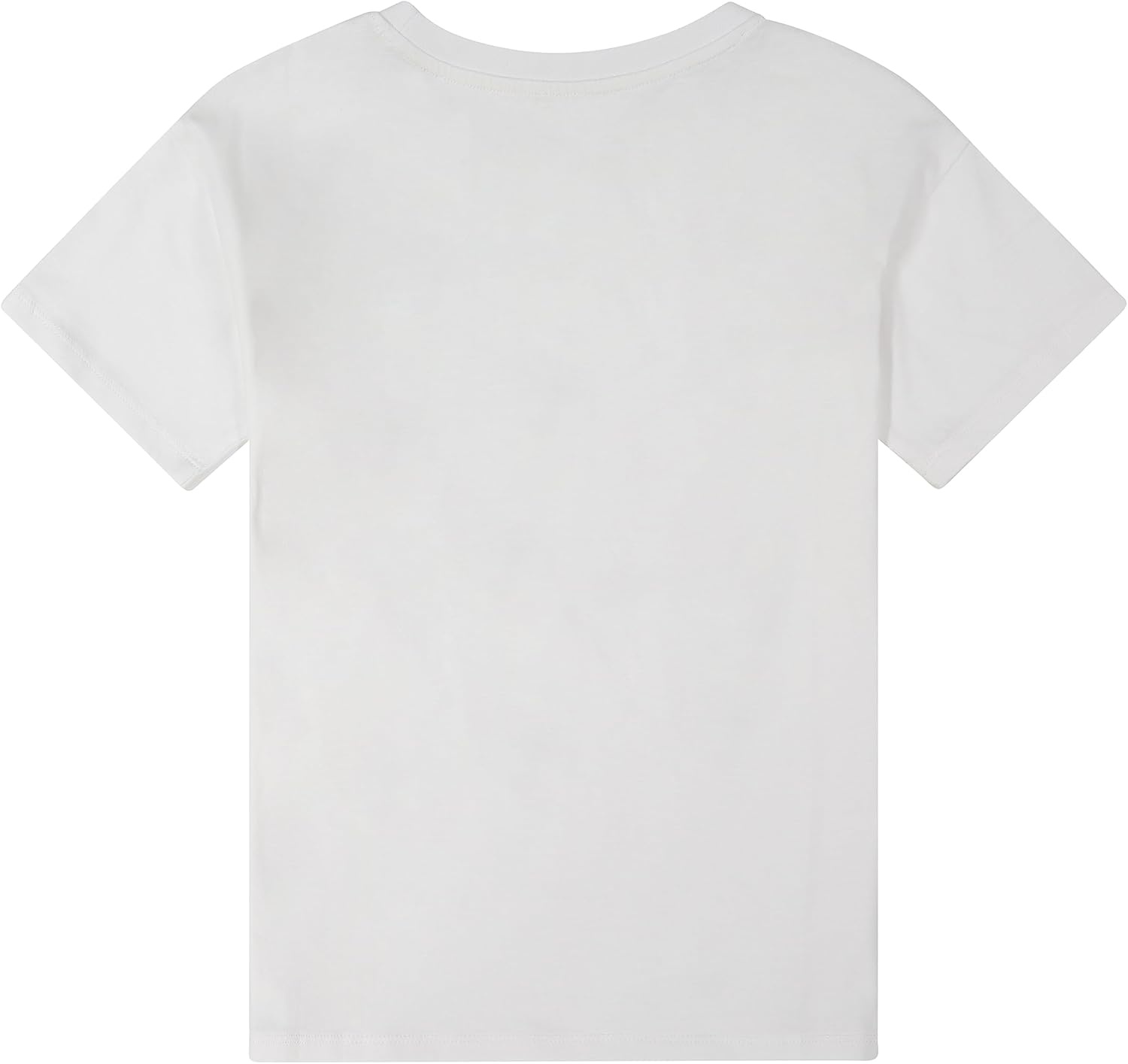 image:imagePuma Girls Core Logo Short Sleeve TShirt Crewneck Soft and LightweightWhite Traditional