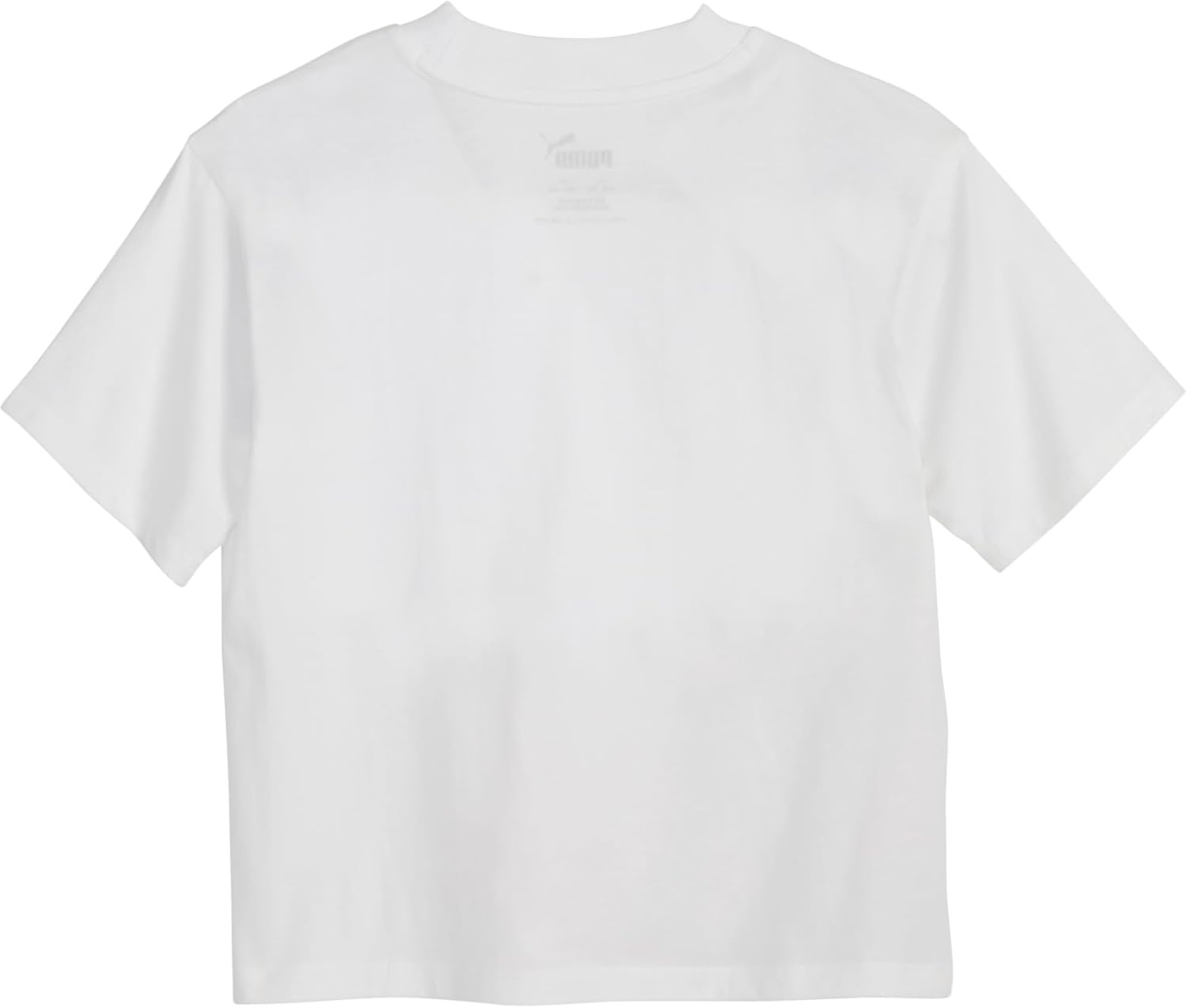 image:imagePuma Girls Short Sleeve TShirt Fashion Prints amp Colors Soft and ComfortableAirbrush White