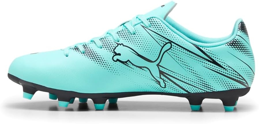 image:imagePuma Mens Attacanto Firm Artificial Ground Soccer CleatElectric Peppermintpuma Black