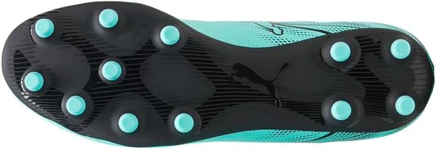 image:imagePuma Mens Attacanto Firm Artificial Ground Soccer CleatElectric Peppermintpuma Black