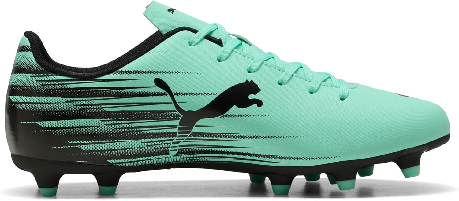image:imagePuma Mens Attacanto Firm Artificial Ground Soccer CleatMint Jellypuma Black