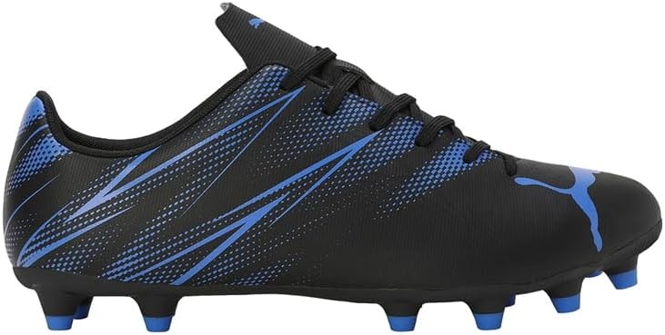 image:imagePuma Mens Attacanto Firm Artificial Ground Soccer CleatPuma Black Bluemazing