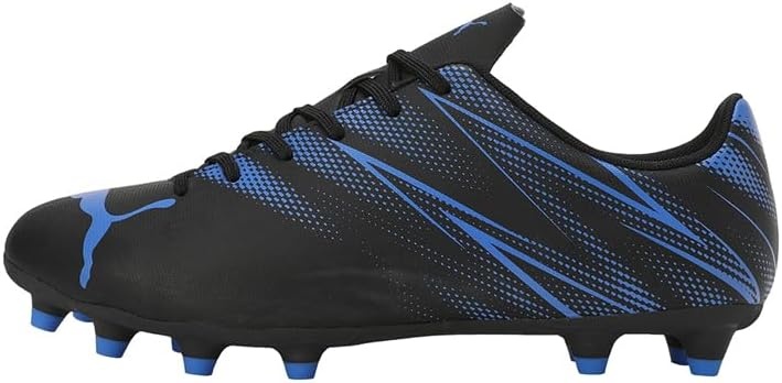 image:imagePuma Mens Attacanto Firm Artificial Ground Soccer CleatPuma Black Bluemazing