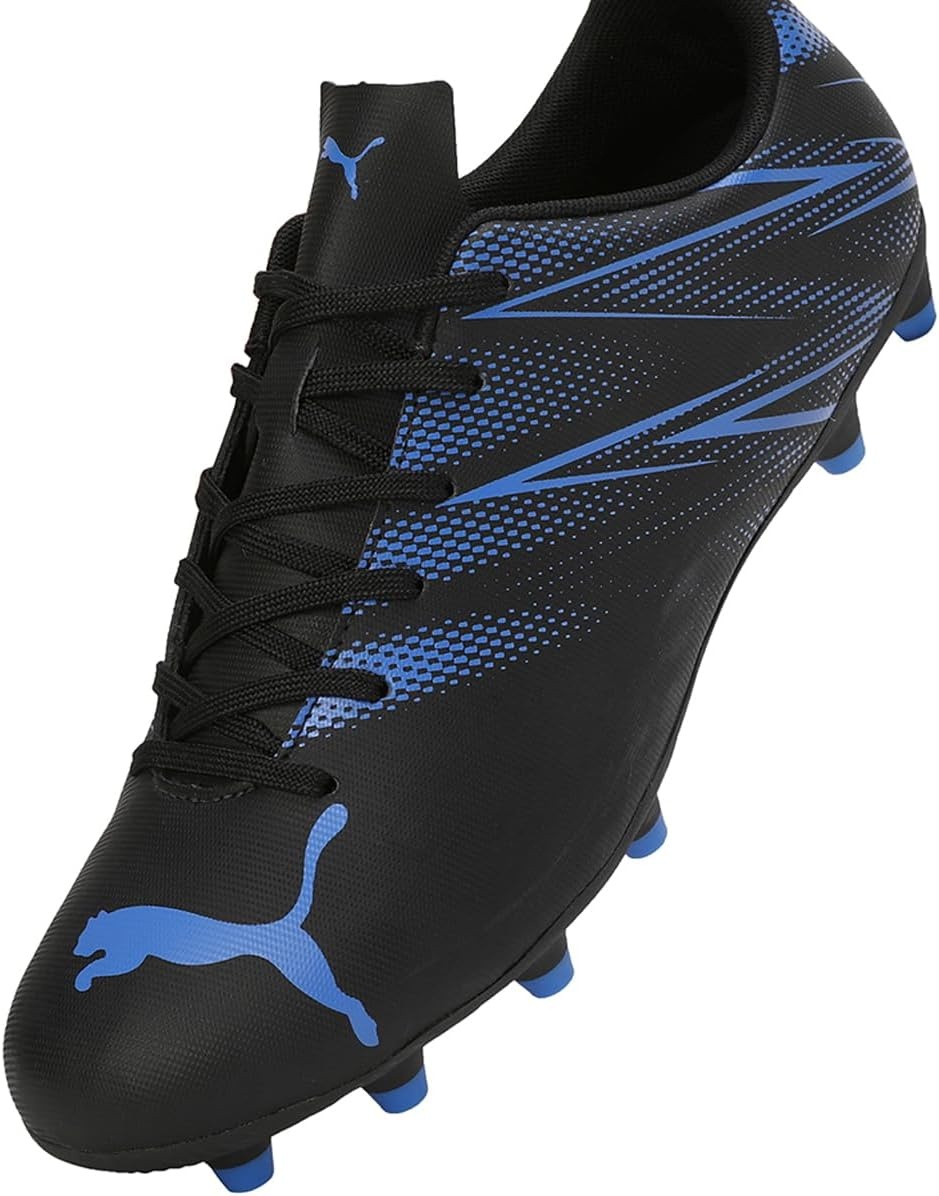 image:imagePuma Mens Attacanto Firm Artificial Ground Soccer CleatPuma Black Bluemazing