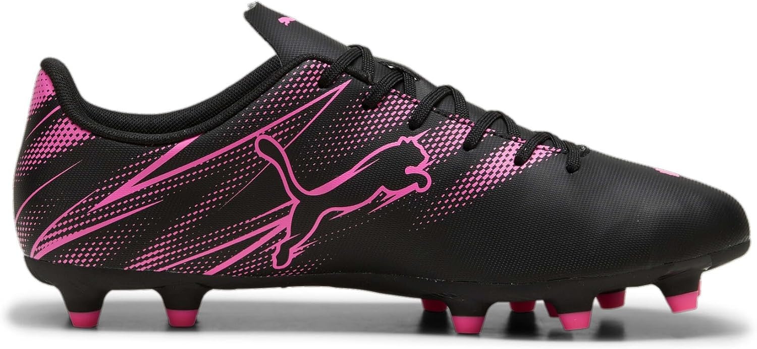 image:imagePuma Mens Attacanto Firm Artificial Ground Soccer CleatPuma Black Poison Pink