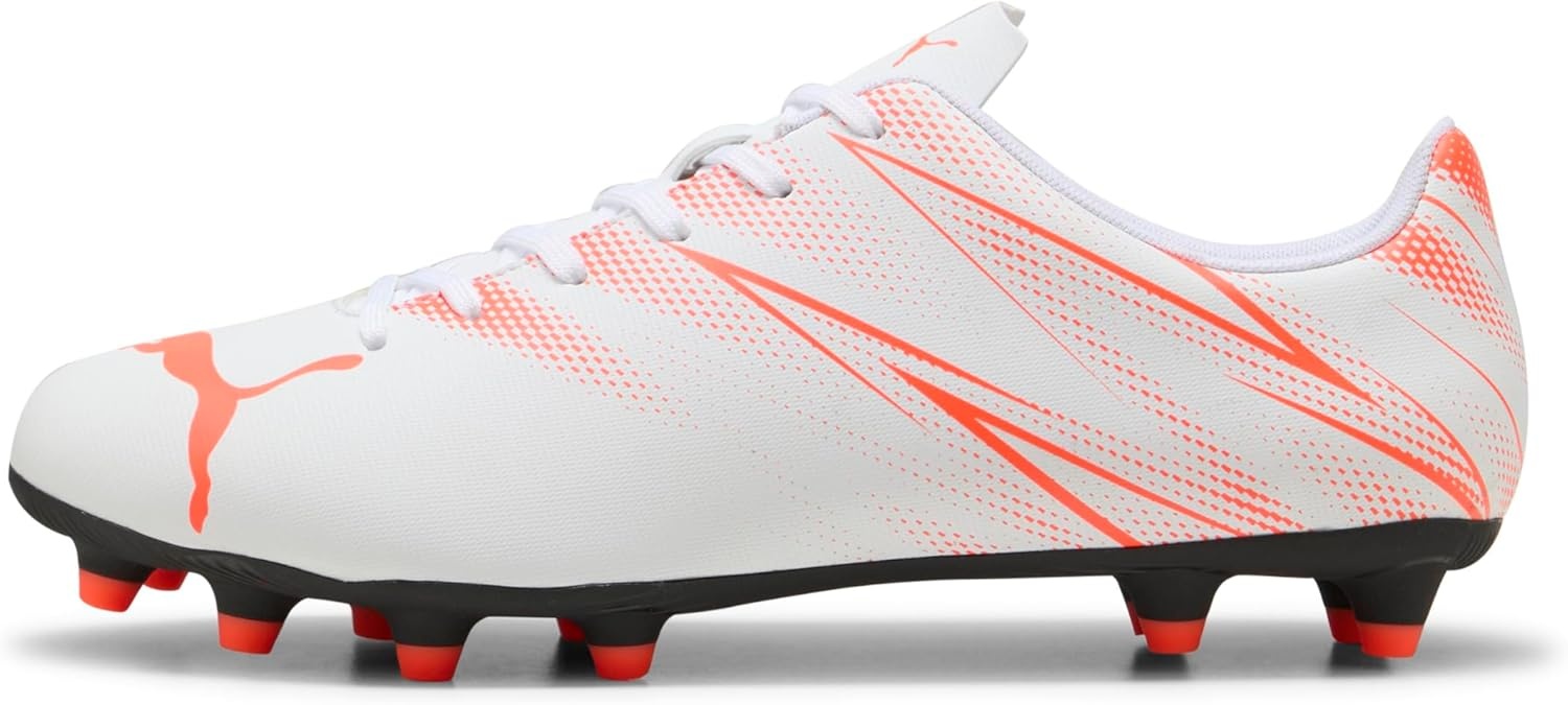 image:imagePuma Mens Attacanto Firm Artificial Ground Soccer CleatPuma White Glowing Red