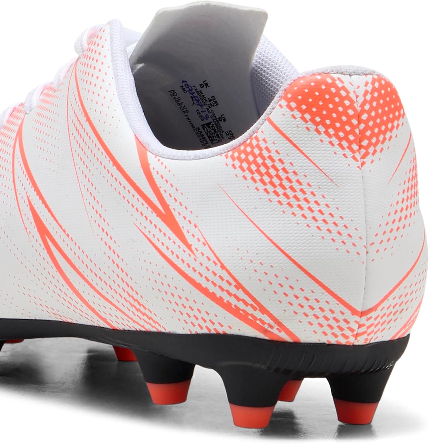 image:imagePuma Mens Attacanto Firm Artificial Ground Soccer CleatPuma White Glowing Red