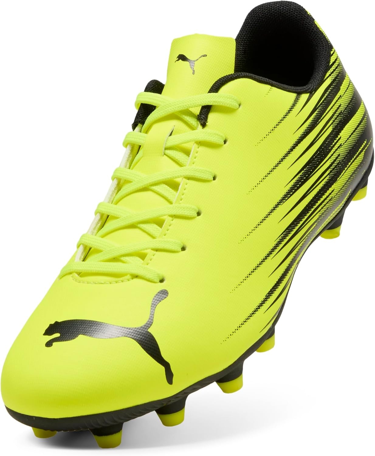 image:imagePuma Mens Attacanto Firm Artificial Ground Soccer CleatYellow Alertpuma Black