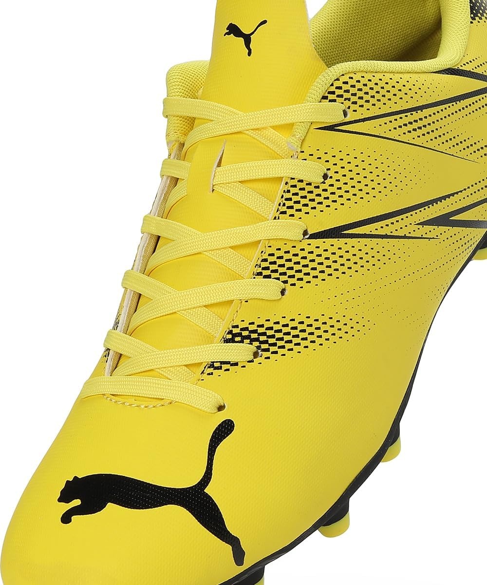 image:imagePuma Mens Attacanto Firm Artificial Ground Soccer CleatYellow Blazeblack