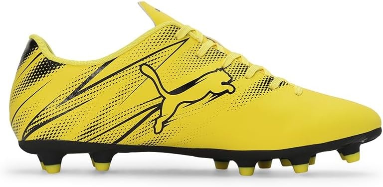image:imagePuma Mens Attacanto Firm Artificial Ground Soccer CleatYellow Blazeblack