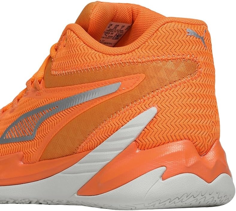 image:imagePuma Mens Dagger Basketball Shoes25 Fall Winter Color Puma SilverOrange Glow 14