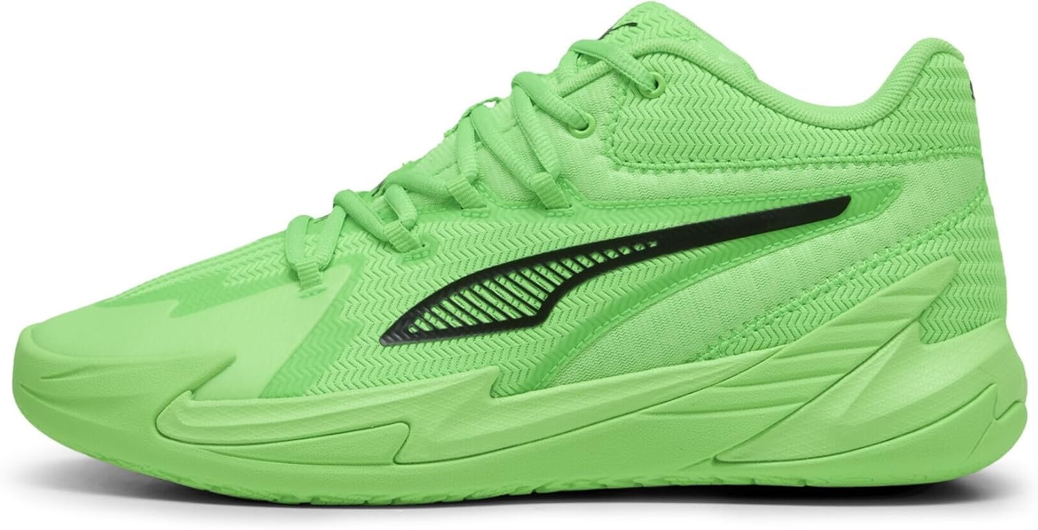 image:imagePuma Mens Dagger Basketball Shoes25 Spring Summer Color Electro GreenPuma Black 04