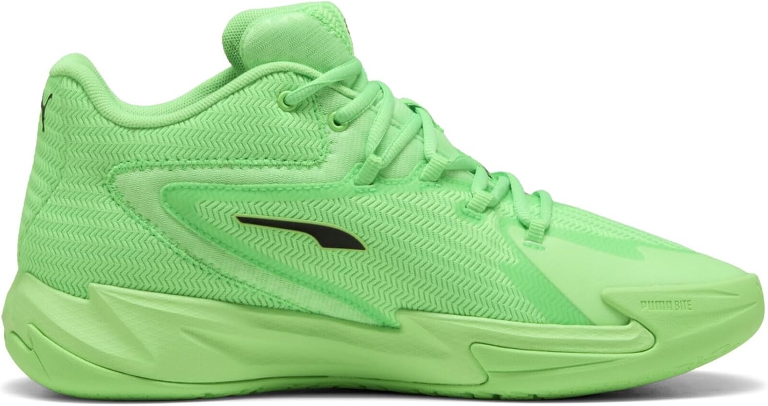 image:imagePuma Mens Dagger Basketball Shoes25 Spring Summer Color Electro GreenPuma Black 04