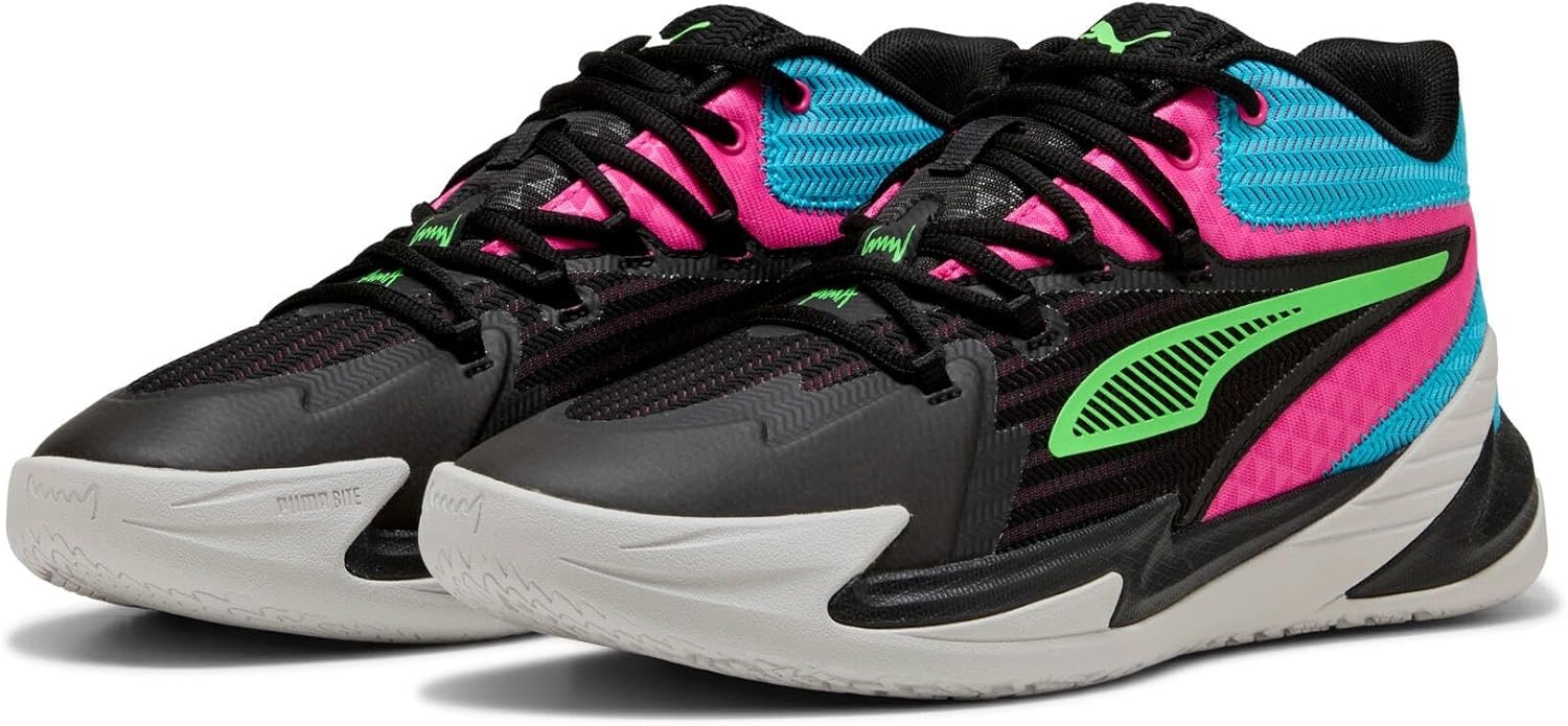 image:imagePuma Mens Dagger Basketball Shoes25 Spring Summer Color Puma BlackFlow Pink Pes01