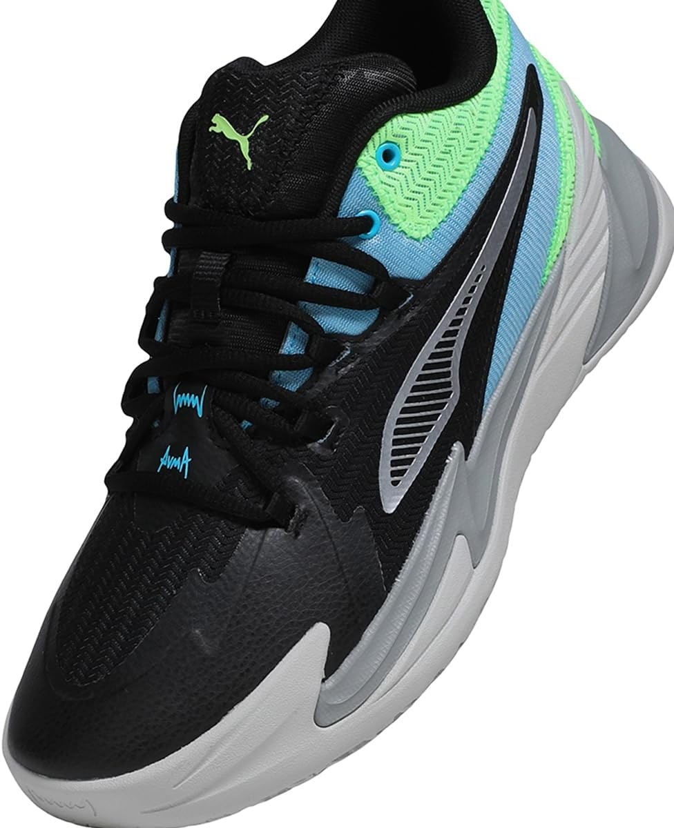 image:imagePuma Mens Dagger Basketball ShoesBlackbright Aquagreen Glare