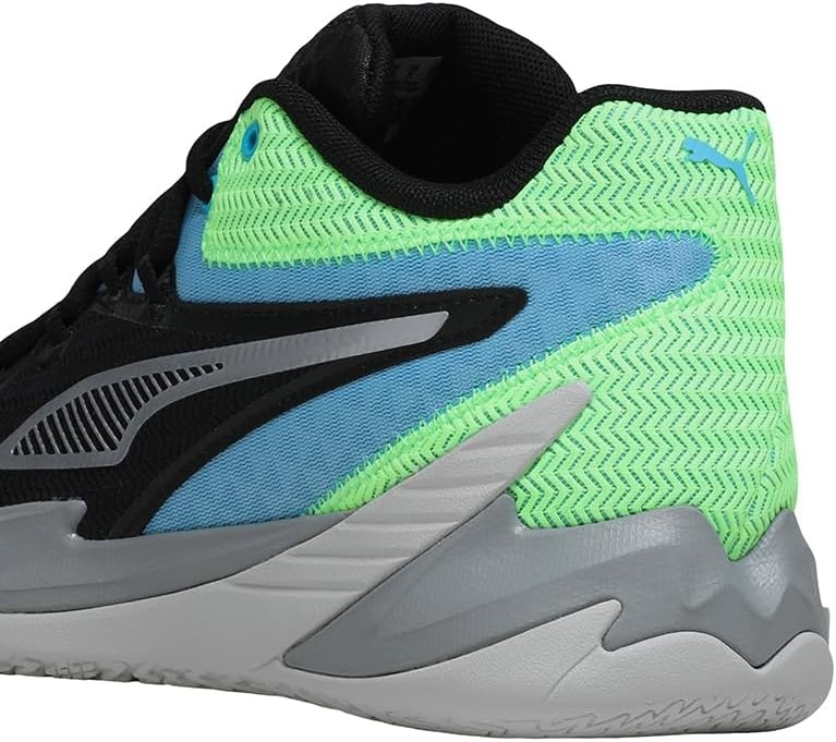 image:imagePuma Mens Dagger Basketball ShoesBlackbright Aquagreen Glare