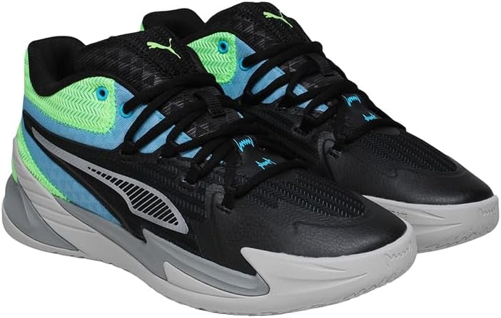 image:imagePuma Mens Dagger Basketball ShoesBlackbright Aquagreen Glare