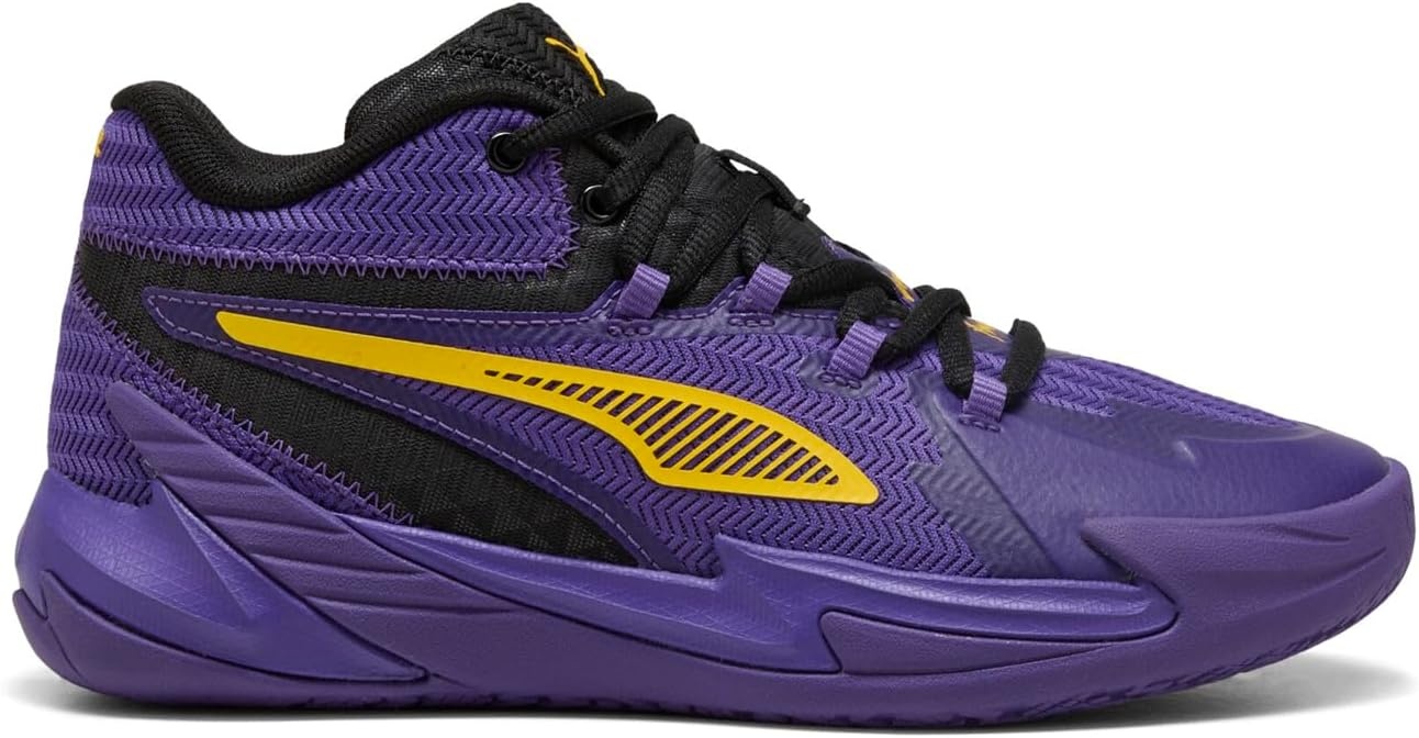 image:imagePuma Mens Dagger Basketball ShoesPuma BlackTeam Violet