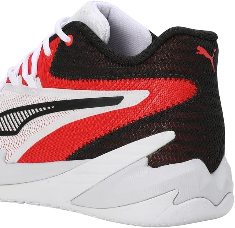 image:imagePuma Mens Dagger Basketball ShoesPuma RedPuma Black
