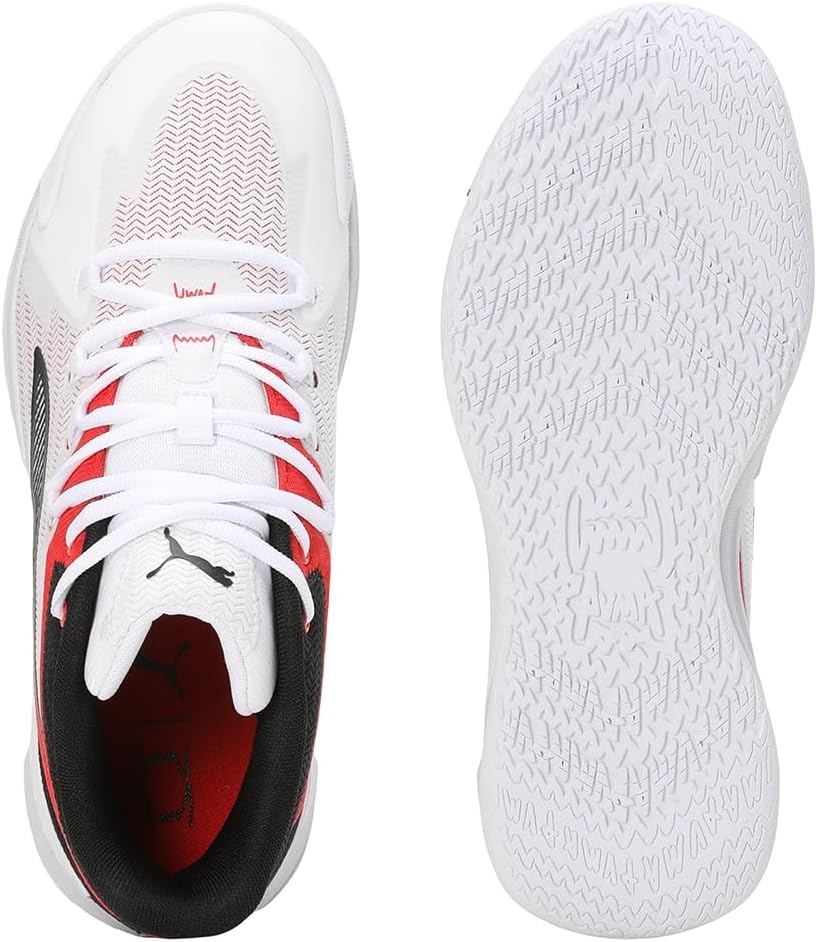 image:imagePuma Mens Dagger Basketball ShoesPuma RedPuma Black