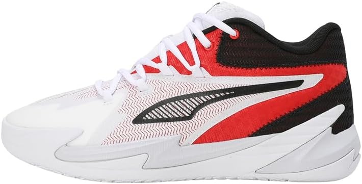 image:imagePuma Mens Dagger Basketball ShoesPuma RedPuma Black