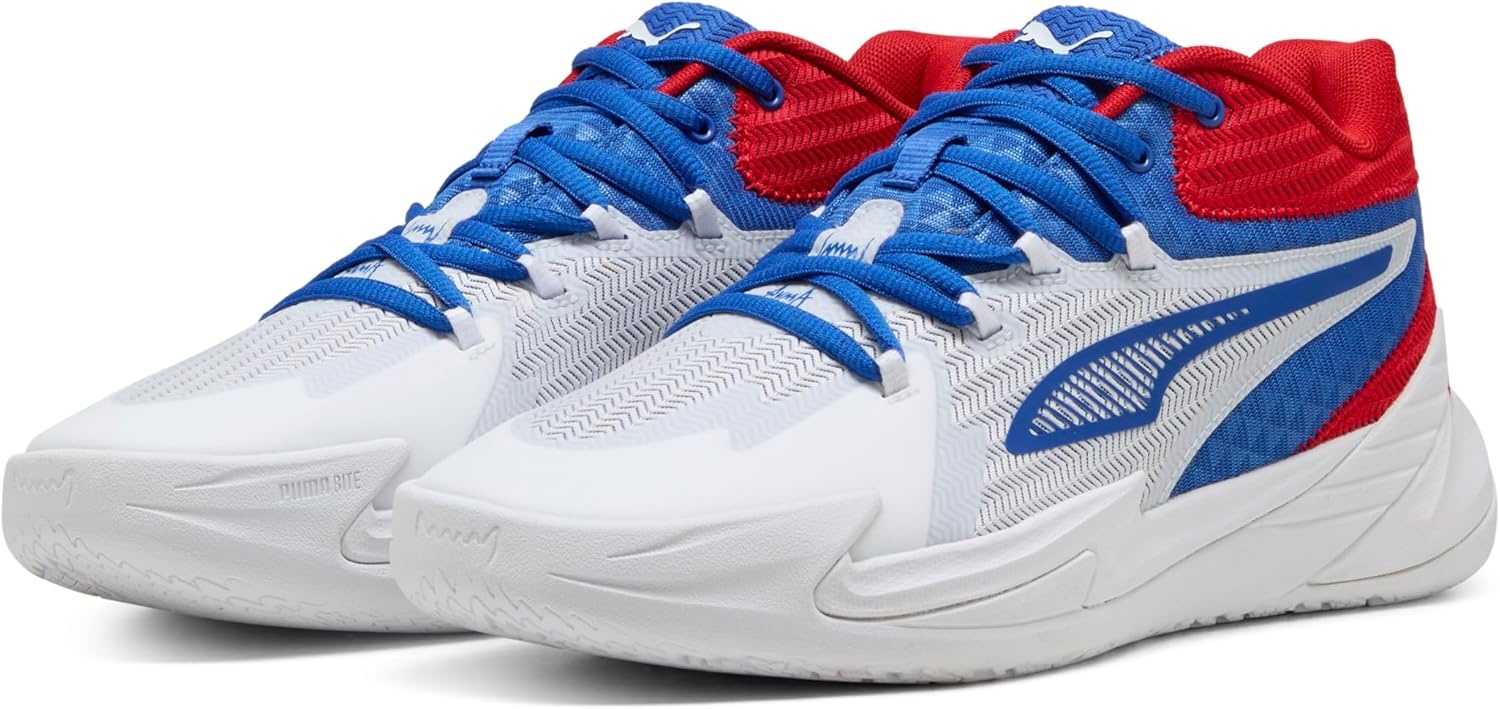 image:imagePuma Mens Dagger Basketball ShoesWhitemountain Bluefor All Time Red Ah25