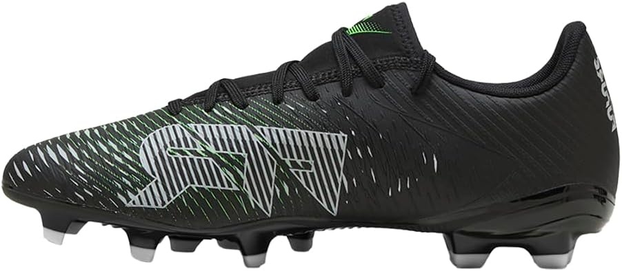 image:imagePuma Mens Future 8 Play Firm Artificial Ground Soccer CleatsPuma Blackcool Light Grayfluo Green