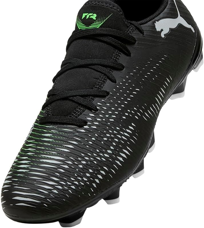 image:imagePuma Mens Future 8 Play Firm Artificial Ground Soccer CleatsPuma Blackcool Light Grayfluo Green