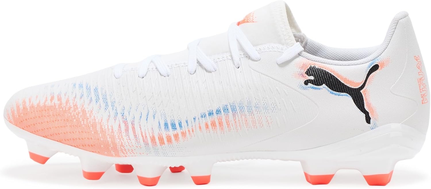 image:imagePuma Mens Future 8 Play Firm Artificial Ground Soccer CleatsWhiteblackglowing Red Ah25