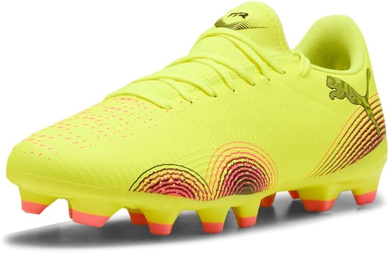 image:imagePuma Mens Future 8 Play Firm Artificial Ground Soccer CleatsYellow Alertpuma Blacksun Struck