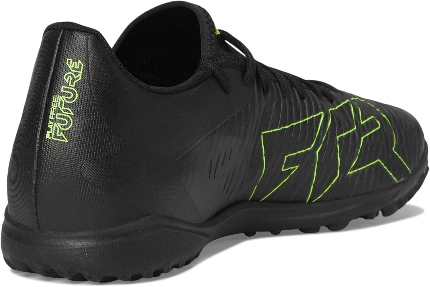 image:imagePuma Mens Future 8 Play Turf Trainer Soccer CleatsBlackfizzy Lightgreen Terrain Ah25