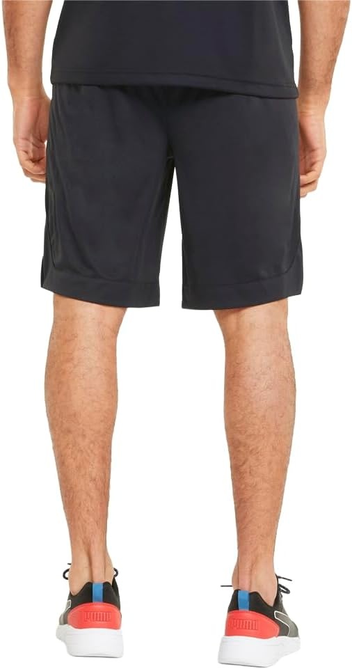 image:imagePuma Mens Rtg Shiny Fabric 10 Shorts Available in Big amp TallPuma Black