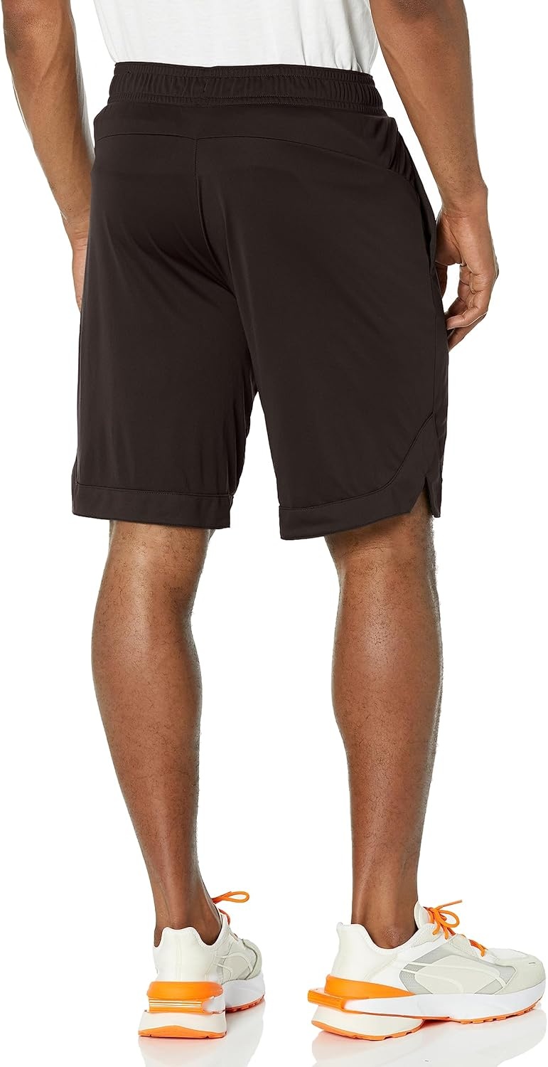 image:imagePuma Mens Rtg Shiny Fabric 10 Shorts Available in Big amp TallPuma Black
