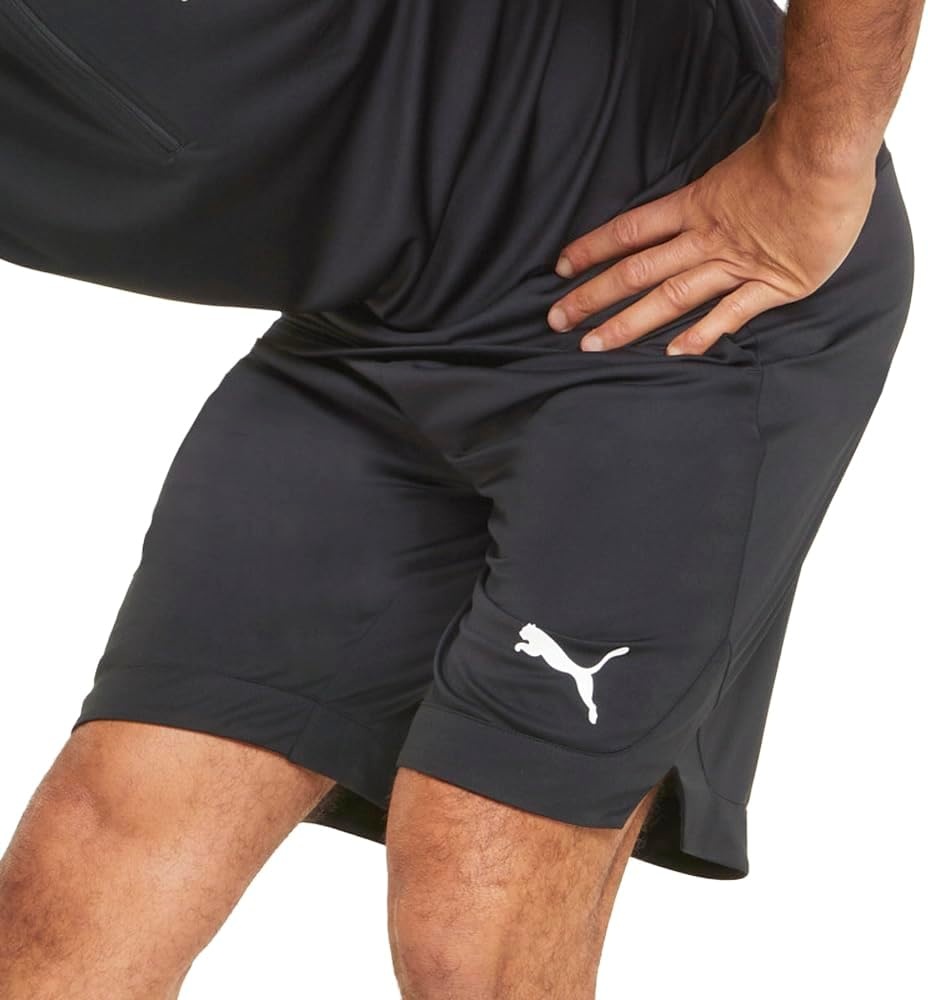 image:imagePuma Mens Rtg Shiny Fabric 10 Shorts Available in Big amp TallPuma Black