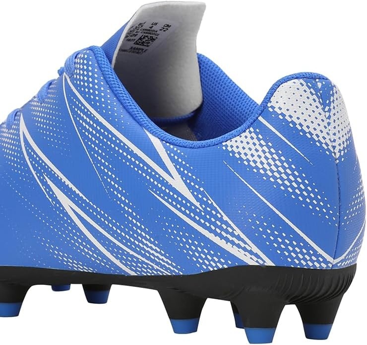 image:imagePuma UnisexChild Attacanto Firm GroundArtificial Ground ToddlerLittle KidBig KidBluemazing Puma White