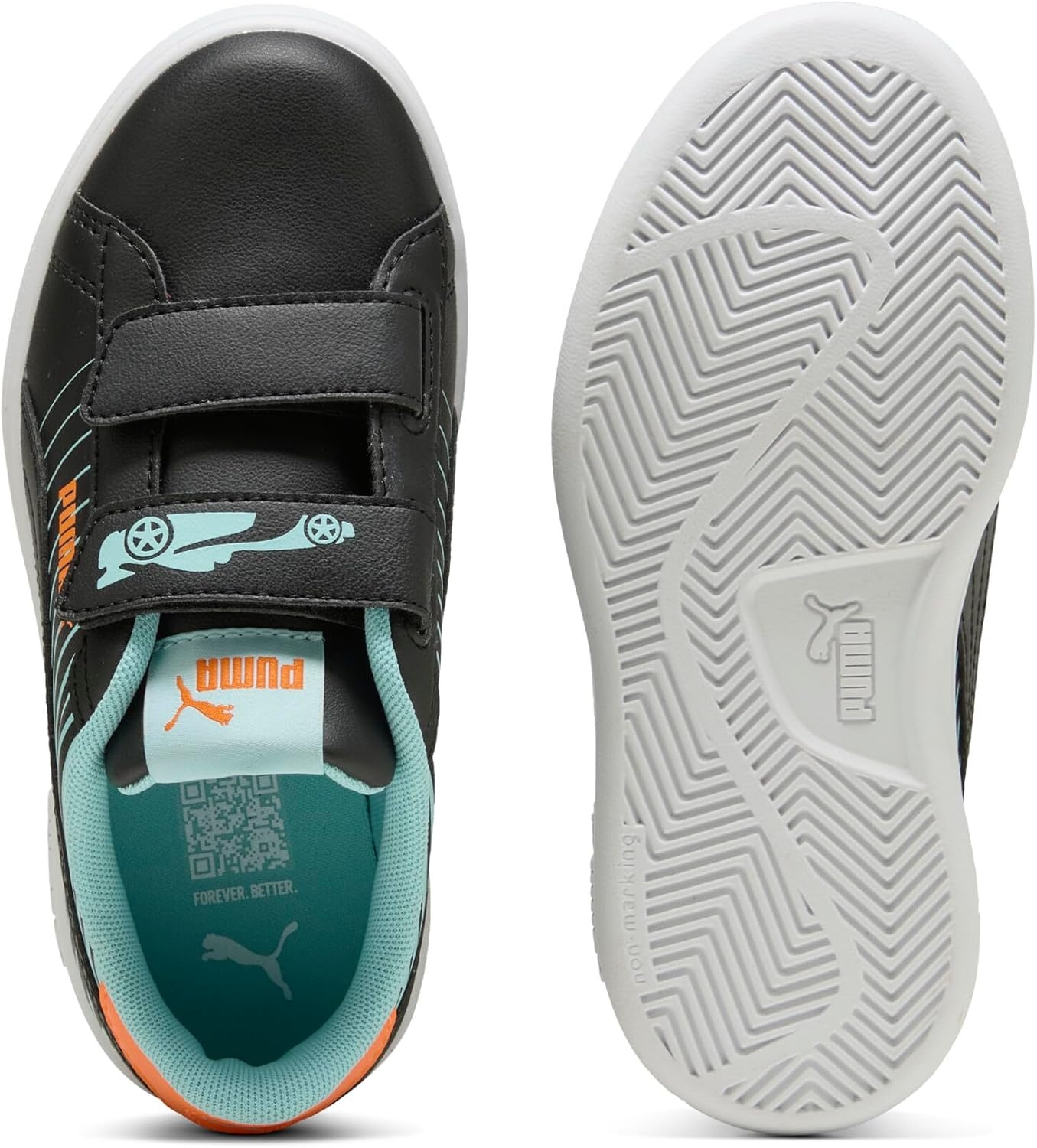 image:imagePuma UnisexChild Smash Hook and LoopBlack