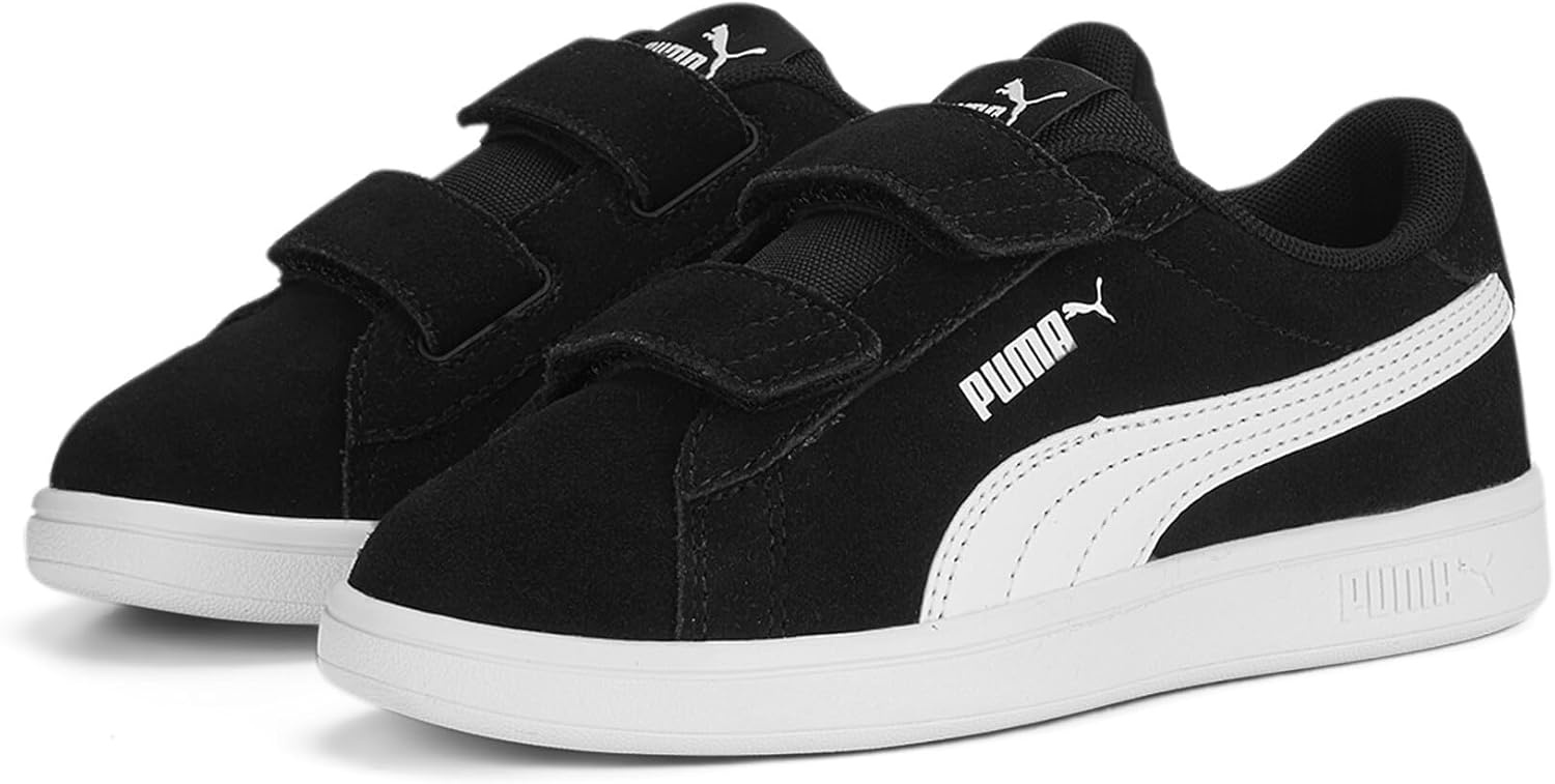 image:imagePuma UnisexChild Smash Hook and LoopBlackWhite