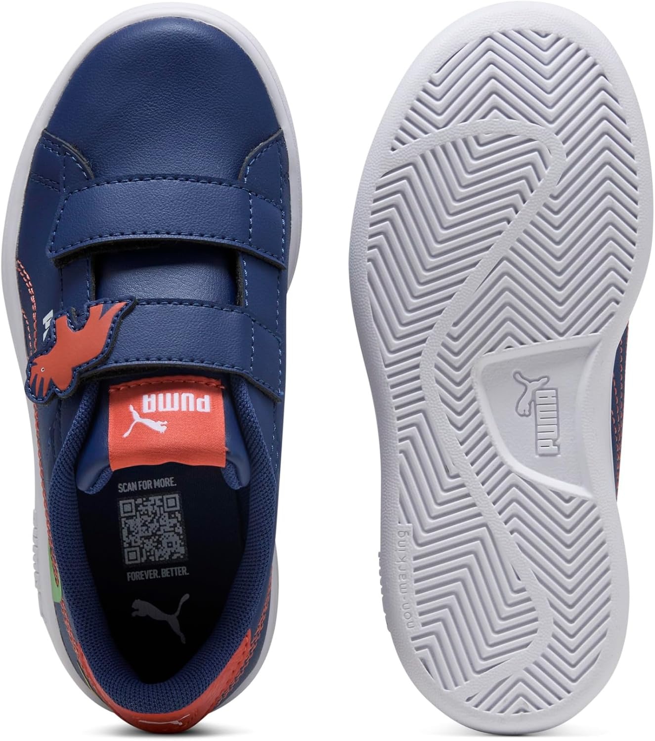 image:imagePuma UnisexChild Smash Hook and LoopBlue Jewelgreen Fruitamarena
