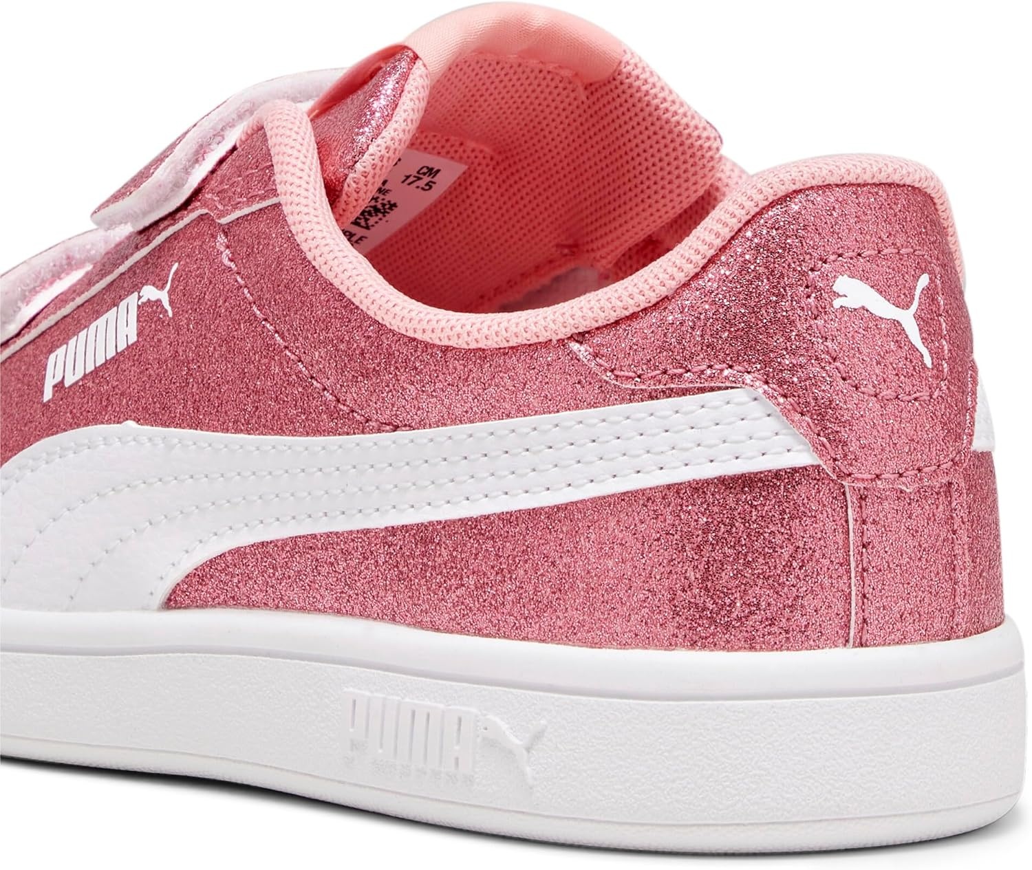 image:imagePuma UnisexChild Smash Hook and LoopPeach Smoothiepuma White