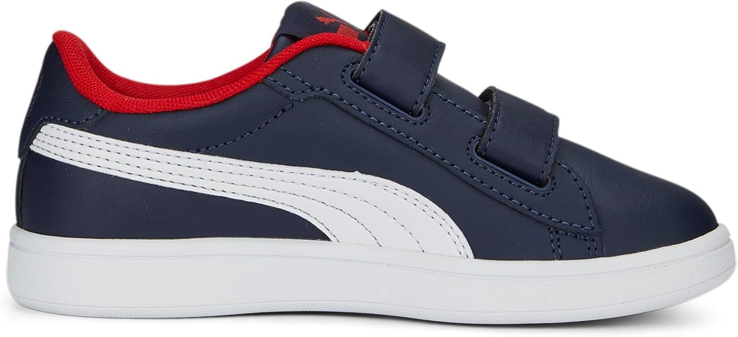 image:imagePuma UnisexChild Smash Hook and LoopPuma Navypuma Whitefor All Time Red